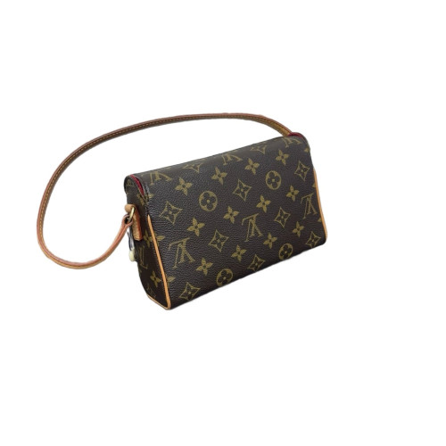 Louis Vuitton Recital Shoulder Bag Monogram Brown