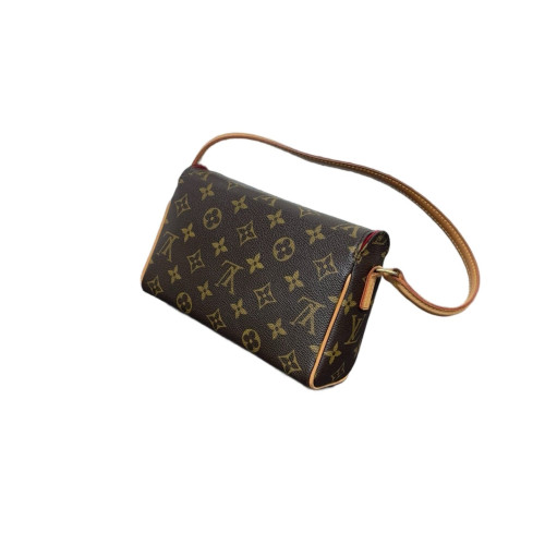 Louis Vuitton Recital Shoulder Bag Monogram Brown