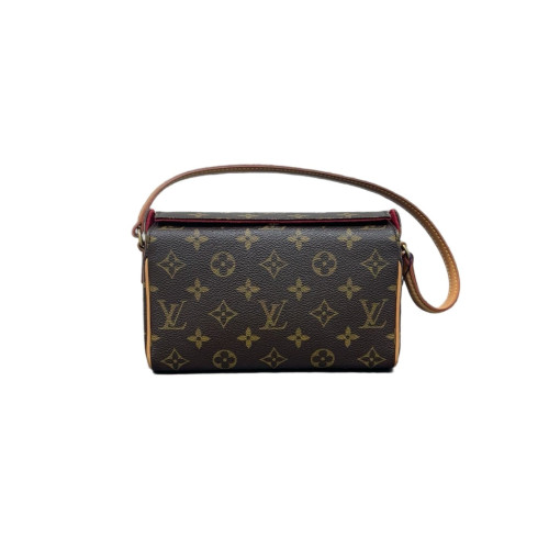 Louis Vuitton Recital Shoulder Bag Monogram Brown