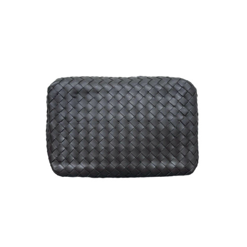 Bottega Veneta Tote Bag Calfskin Intrecciato Dark Chocolate Brown