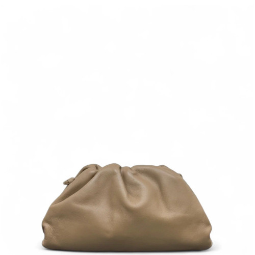 Bottega Veneta The Mini Pouch Nappa Brown