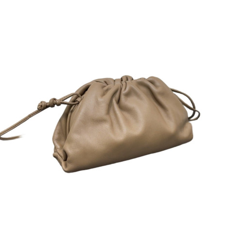 Bottega Veneta The Mini Pouch Nappa Brown