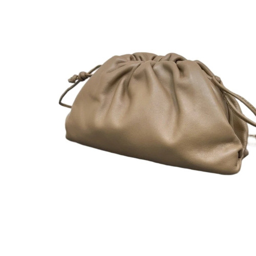 Bottega Veneta The Mini Pouch Nappa Brown