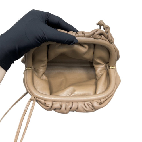 Bottega Veneta The Mini Pouch Nappa Brown