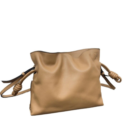 Loewe Mini Flamenco Knot Clutch Calfskin Khaki