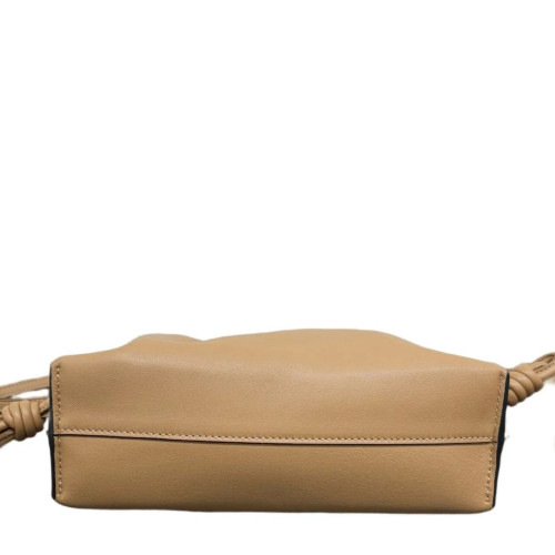 Loewe Mini Flamenco Knot Clutch Calfskin Khaki