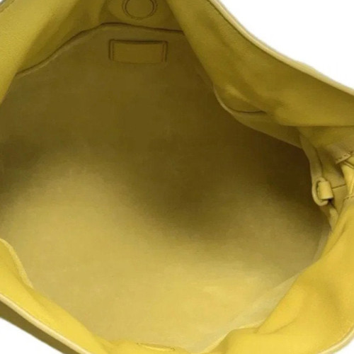 Loewe Medium Flamenco Knot Clutch Calfskin Yellow