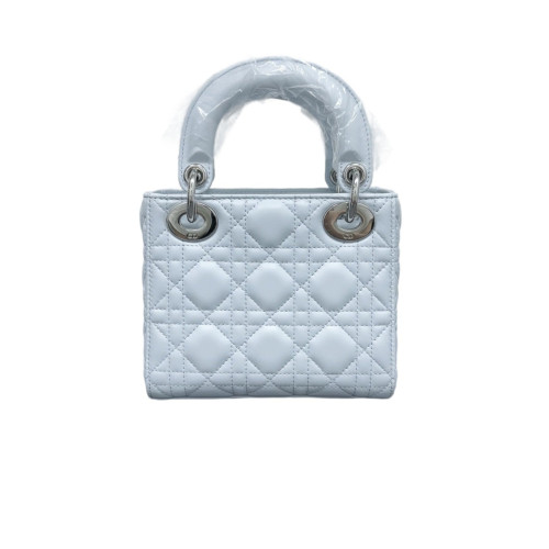 Dior Mini Lady Dior Lambskin Ice Blue Dior Mini Lady Dior Lambskin Ice Blue