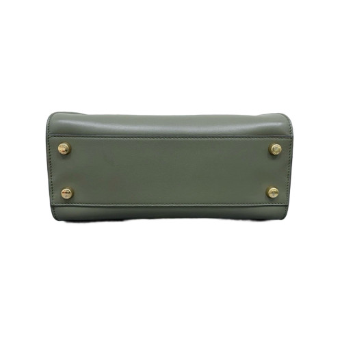 Fendi Peekaboo I See U Small Calfskin Dark Green