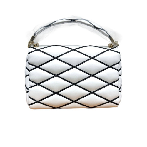 Louis Vuitton Top Handle Go-14 MM Calfskin Black White