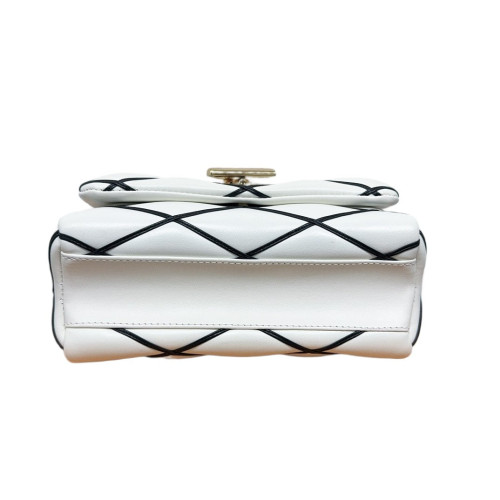 Louis Vuitton Top Handle Go-14 MM Calfskin Black White