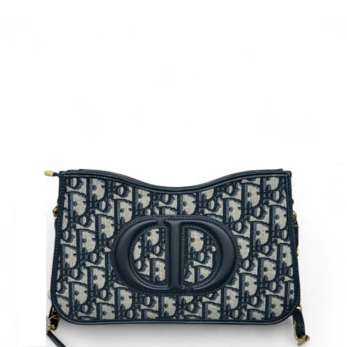 Dior Hobo Oblique Black Grey
