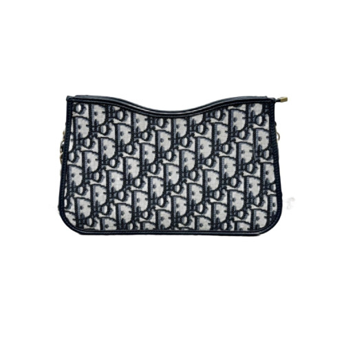 Dior Hobo Oblique Black Grey