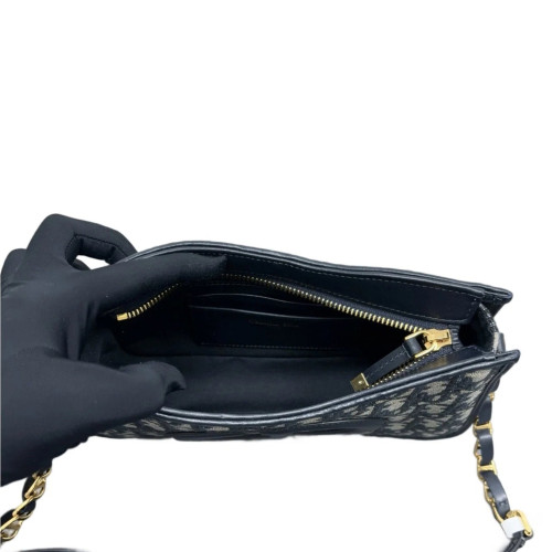 Dior Hobo Oblique Black Grey