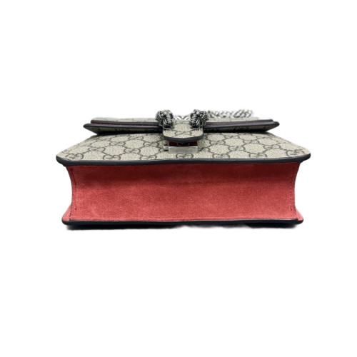 Gucci Mini Dionysus GG Monogram Grey Red Brown Gucci Mini Dionysus GG Monogram Grey Red Brown