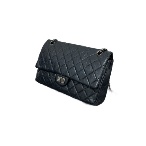 Chanel Quilted 2.55 226 Reissue Double Flap Calfskin Black
