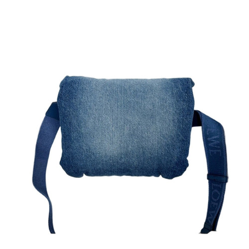 Loewe Goya Puffer Bag Denim Blue
