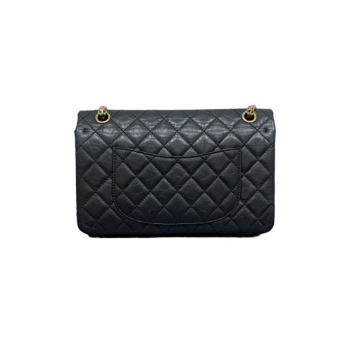 Chanel Quilted 2.55 226 Reissue Double Flap Calfskin Black