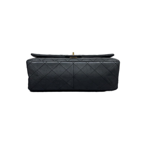 Chanel Quilted 2.55 226 Reissue Double Flap Calfskin Black