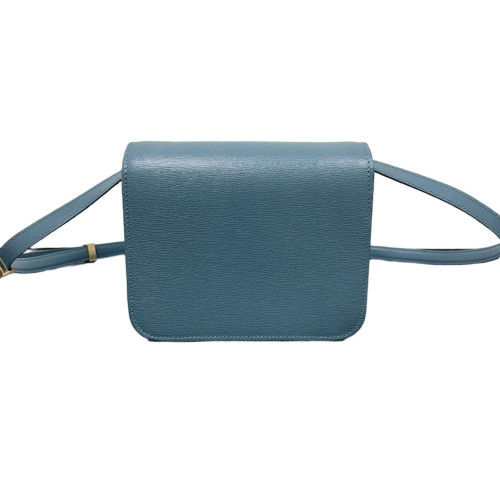 Celine Teen Classic Box Calfskin Dusty Blue