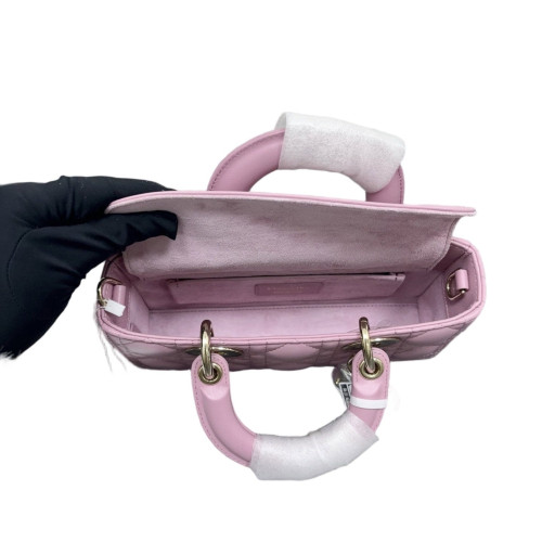 Dior Small Lady D-Joy Lady Dior Lambskin Pale Orchid Dior Small Lady D-Joy Lady Dior Lambskin Pale Orchid