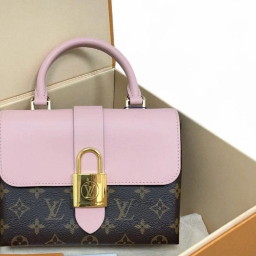 Louis Vuitton Locky BB Monogram Pink Brown