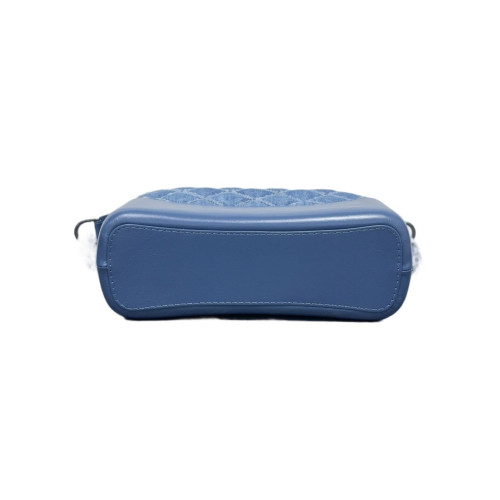 Chanel Quilted Medium Gabrielle Hobo Denim Calfskin Blue Chanel Quilted Medium Gabrielle Hobo Denim Calfskin Blue