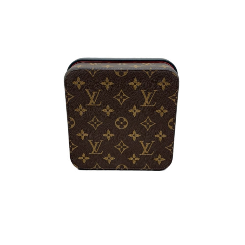 Louis Vuitton Jewelry Case Monogram Brown Blue Louis Vuitton Jewelry Case Monogram Brown Blue