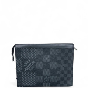 Louis Vuitton Poche Toilette 26 Damier Graphite Black Grey Louis Vuitton Poche Toilette 26 Damier Graphite Black Grey