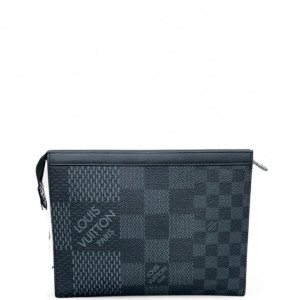 Louis Vuitton Poche Toilette 26 Damier Graphite Black Grey Louis Vuitton Poche Toilette 26 Damier Graphite Black Grey