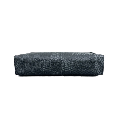 Louis Vuitton Poche Toilette 26 Damier Graphite Black Grey