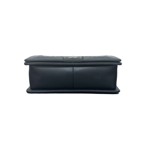 Chanel Quilted Medium Boy Flap Calfskin Black