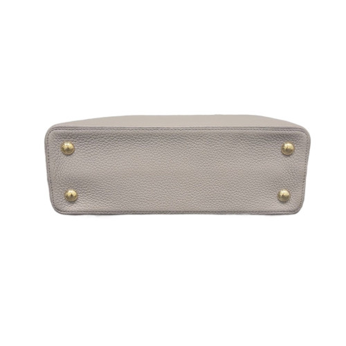 Louis Vuitton Capucines PM Calfskin Grey