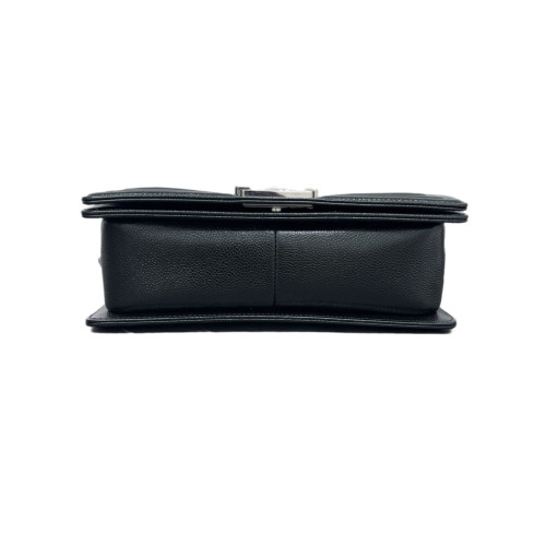 Chanel Quilted Medium Boy Flap Caviar Black