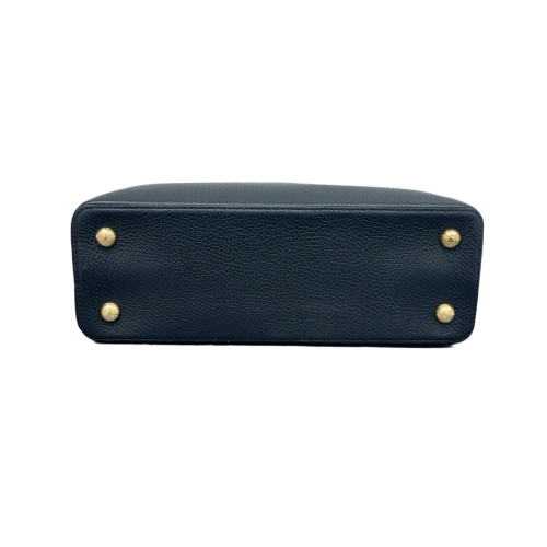 Louis Vuitton Capucines PM Calfskin Black