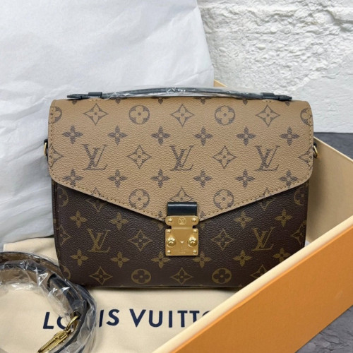 Louis Vuitton Pochette Metis Reverse Monogram Brown
