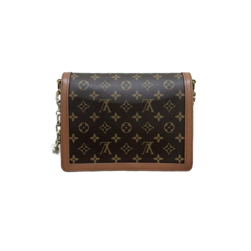 Louis Vuitton Dauphine MM Reverse Monogram Brown Tan Louis Vuitton Dauphine MM Reverse Monogram Brown Tan