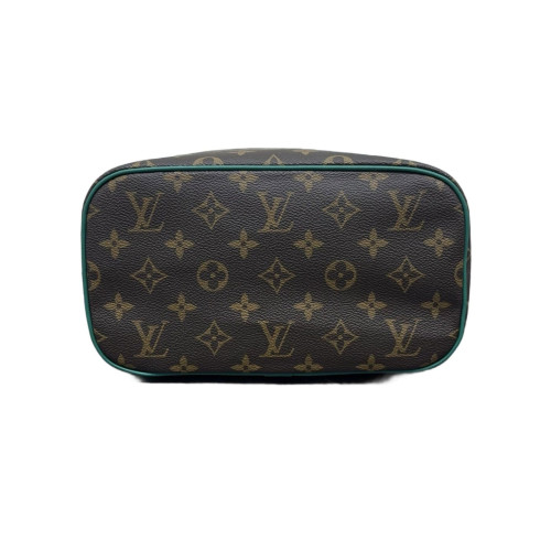 Louis Vuitton Top Handle Vanity Case Monogram Green Brown
