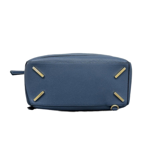 Loewe Medium Puzzle Grained Calfskin Blue Loewe Medium Puzzle Grained Calfskin Blue