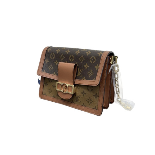Louis Vuitton Dauphine MM Reverse Monogram Brown