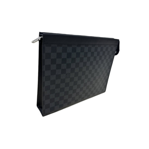 Louis Vuitton Pochette Voyage GM Damier Graphite Black