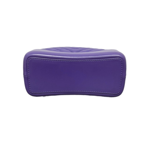 Chanel Quilted Small Gabrielle Backpack Calfskin Purple Chanel Quilted Small Gabrielle Backpack Calfskin Purple