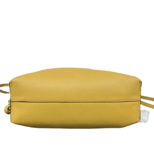 Loewe Medium Flamenco Knot Clutch Calfskin Yellow