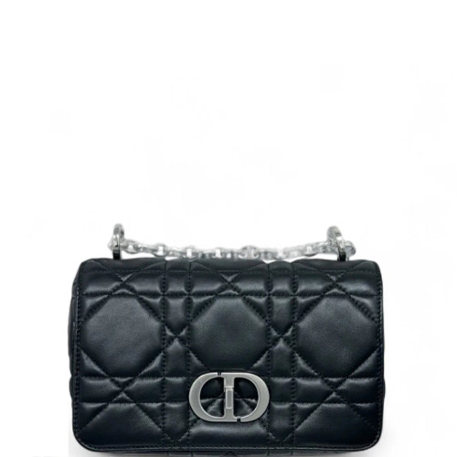 Dior Small Caro Bag Calfskin Black Dior Small Caro Bag Calfskin Black