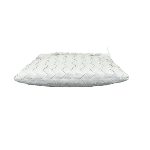 Bottega Veneta Hobo Calfskin Intrecciato White