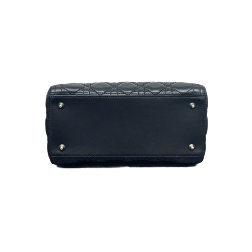 Dior Medium Lady Dior Calfskin Black