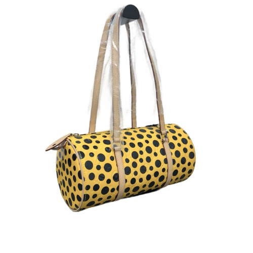 Louis Vuitton X Yayoi Kusama Papillon 30 Vernis Yellow Black Louis Vuitton X Yayoi Kusama Papillon 30 Vernis Yellow Black
