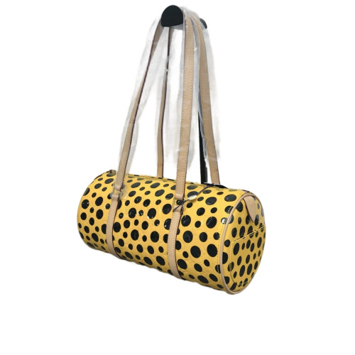 Louis Vuitton X Yayoi Kusama Papillon 30 Vernis Yellow Black Louis Vuitton X Yayoi Kusama Papillon 30 Vernis Yellow Black