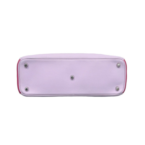 Dior Medium Diorissimo Tote Calfskin Red Black Light Purple