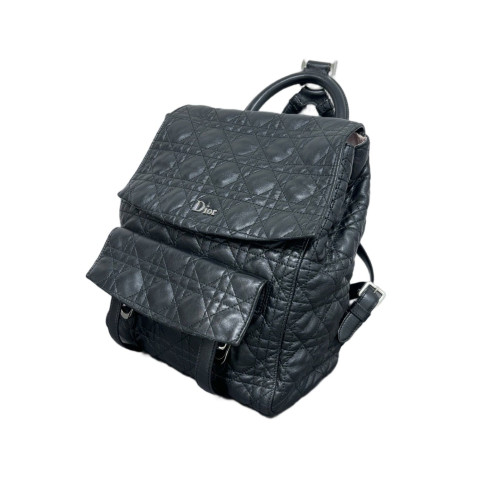Dior Stardust Backpack Calfskin Black